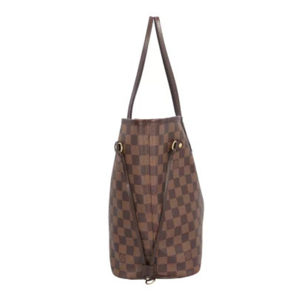 Louis Vuitton Neverfull Damier Tote Bag Canvas Brown - Picture 3 of 8